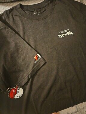 Malbon × Futura Labs Buckets Shirt - Black, Size M